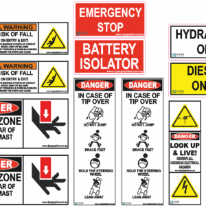 Forklift Safety Decal Kit