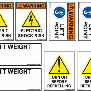 Generator Safety Decal kit